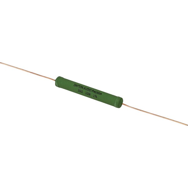 Main product image for Dayton Audio DPR10-30.0 30 Ohm 10 Watt Precision 1% Au006-30